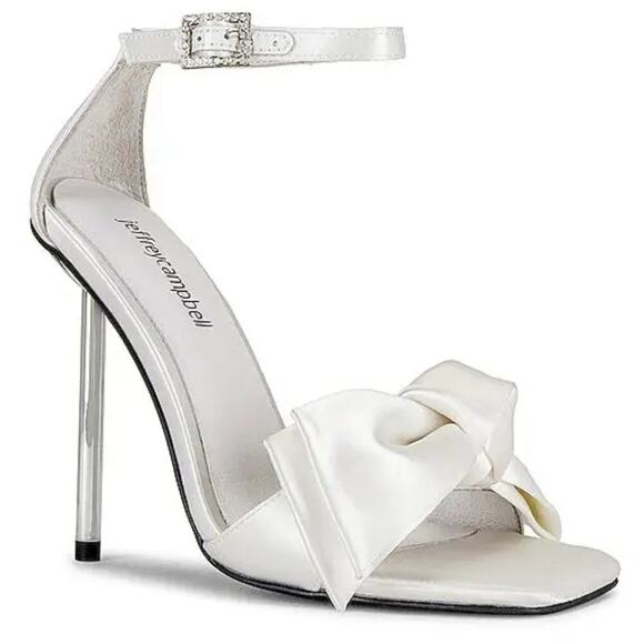 Jeffrey Campbell Queening Sandal In White size 7 - Picture 1 of 10